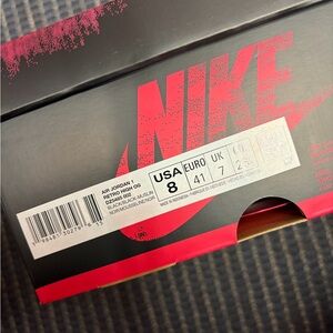 Nike Air Jordan 1 High OG in Black and Off white ‘Self Expression’